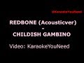 [karaoke] Redbone - #ChildishGambino