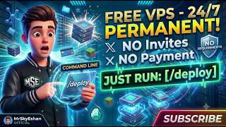 🚀 HOW TO GET FREE 24/7 VPS IN 10 SECONDS! (No Invites Required) 💻 screenshot 3