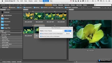 #06 How To Save The Customize Workspace In Adobe Bridge   Adobe Photoshop Tutorials