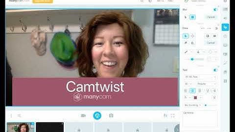 ManyCam text features