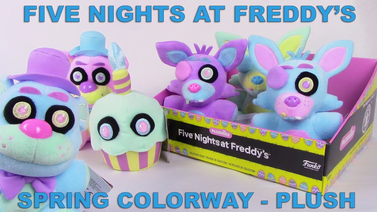  Funko Plush: Five Nights at Freddy's - Spring Colorway- Freddy  (PK) : Toys & Games