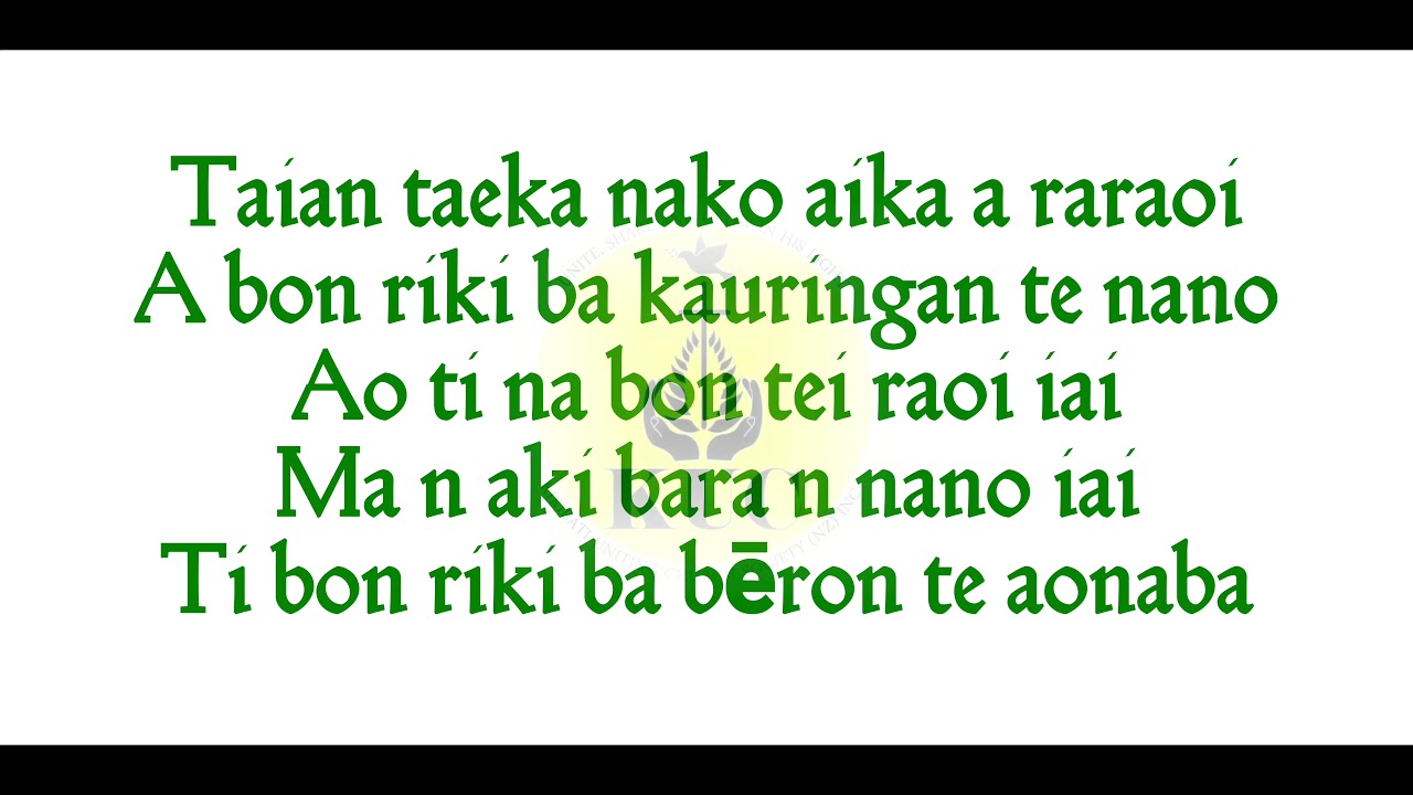 Ti na tara te Makuri - Pastor Enoka, DJ Robsen, Teubwa (Toby), Pastor Aniam