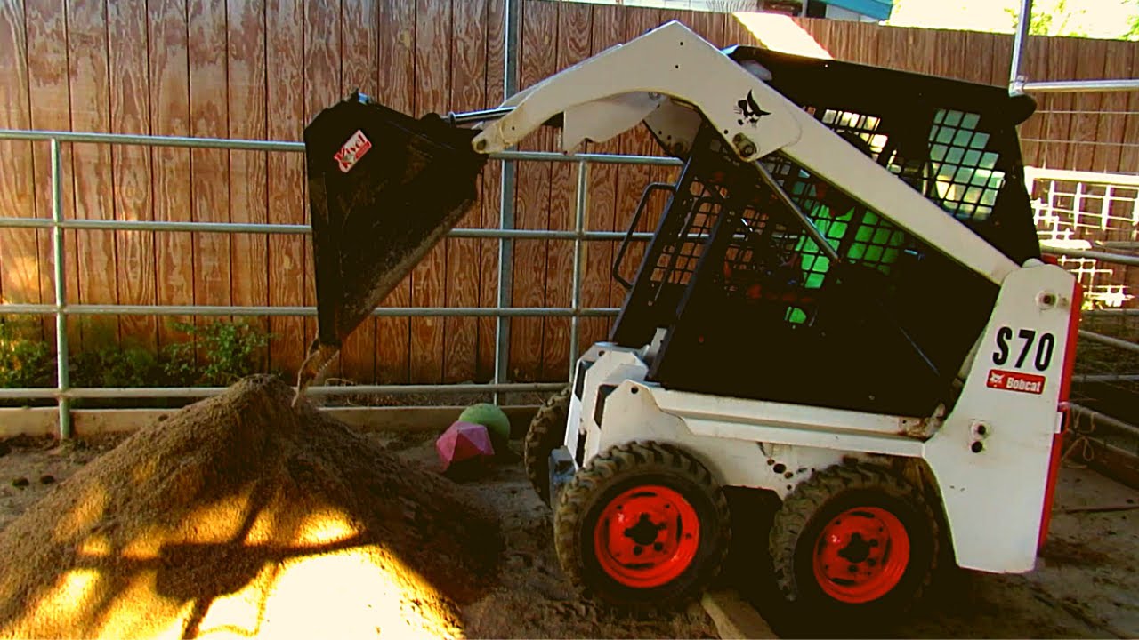 Bobcat S70 в Horse Barn. Лучший на Западе! Калифорния