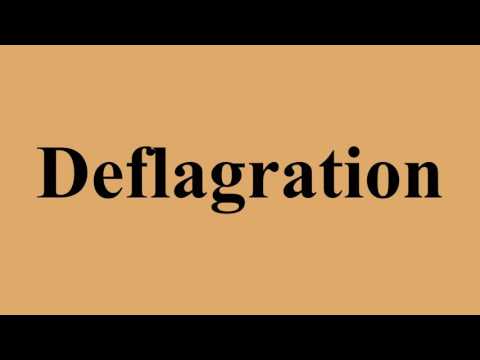 Capa de Deflagration