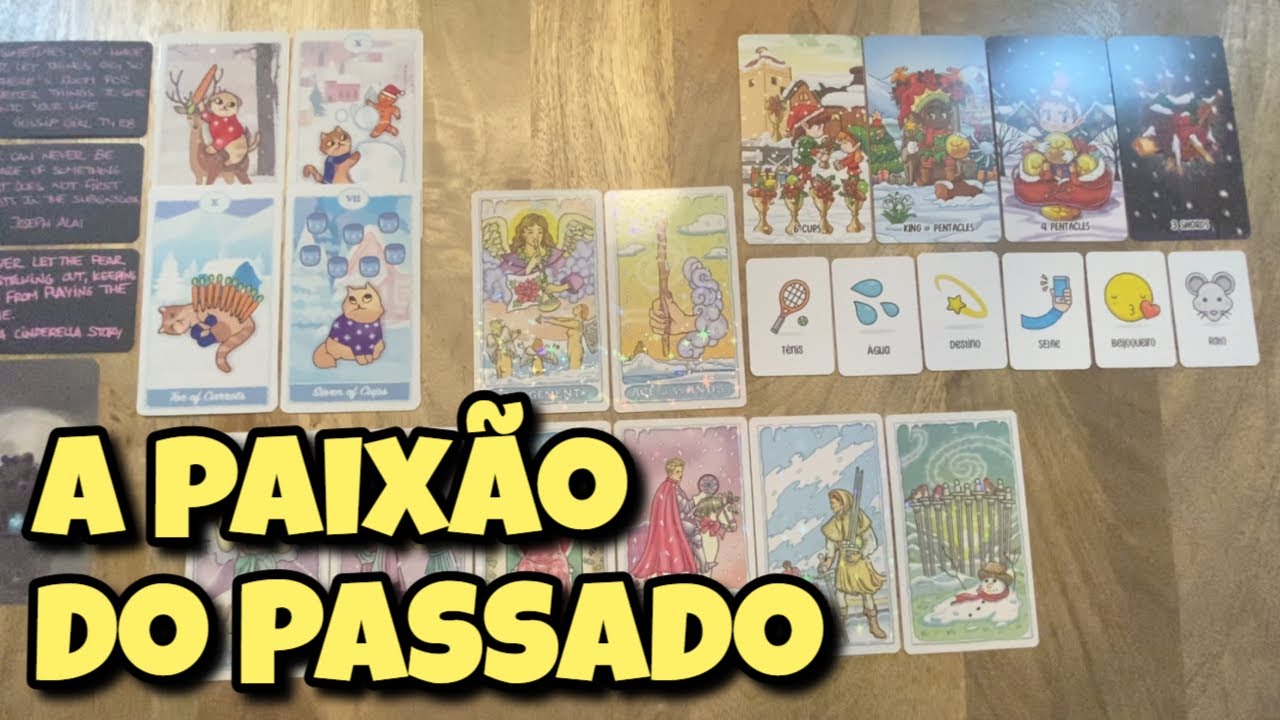 A Paixão do Passado (Amor) ⭐ Leitura Tarot Oráculos