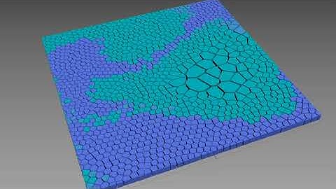 tyflow Voronoi Fracture test