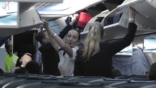 Air Europa 737 inflight experience: Sky Interior to Barcelona