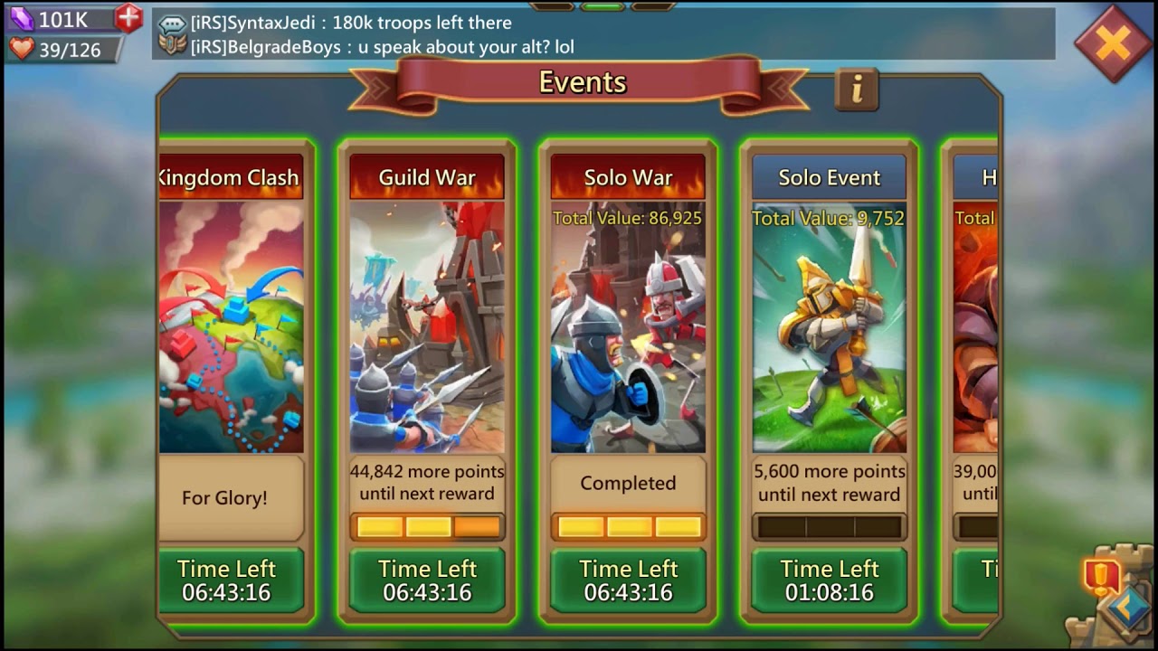 Lords mobile карта