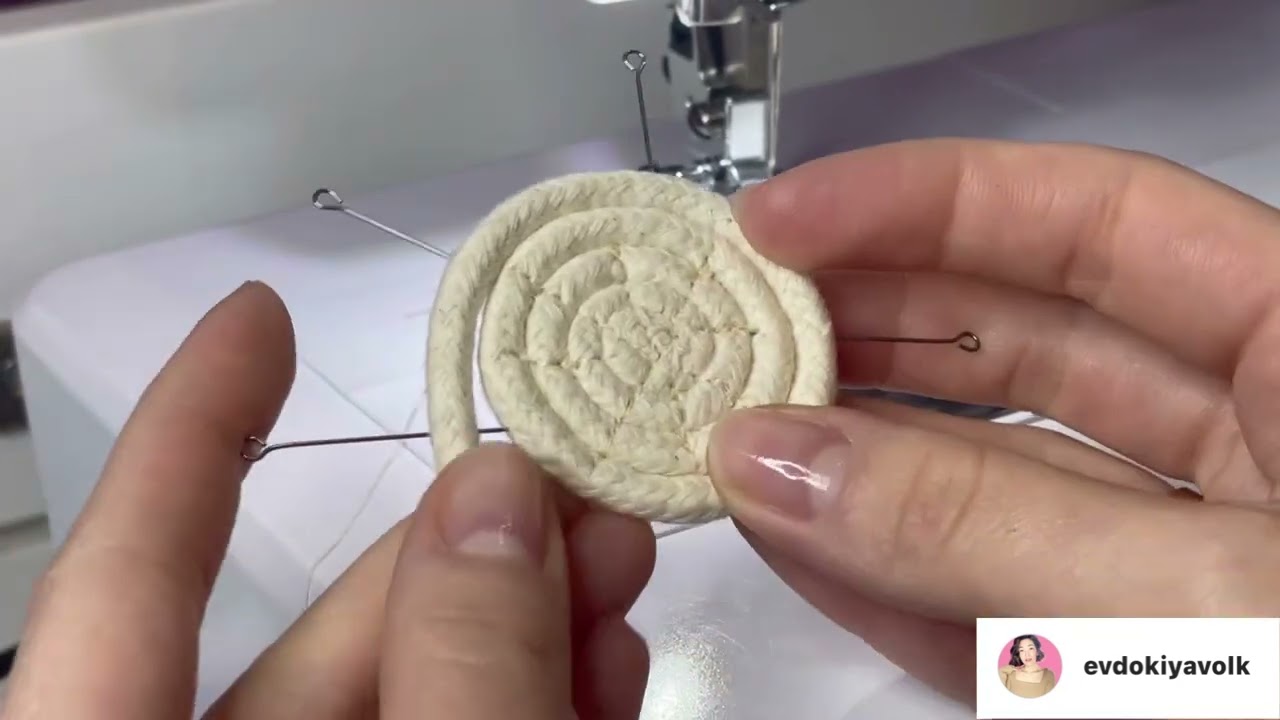 Корзинка из хлопкового шнура