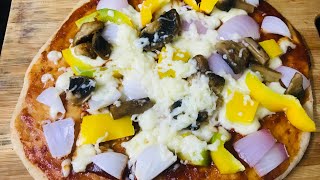 Whole wheat Mushroom Pizza || By Sumalatha vlogs