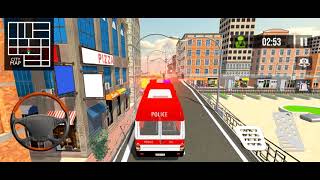 Police Ambulance Rescue Driving 🚑🌟Best Ambulance Driver || Gameplay 25 ||  @Flash Games Zone screenshot 3