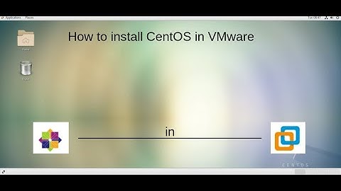 How to install CentOS in VMware