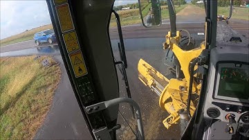 How to blade a township road part one