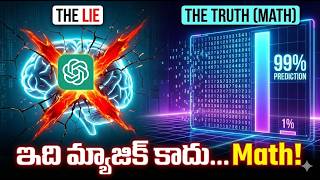 ChatGPT కి అసలు బుర్ర లేదు! 🤯 How LLMs Actually Work (Telugu)