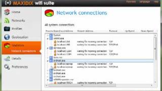 Maxidix Wifi Suite tutorial. screenshot 3