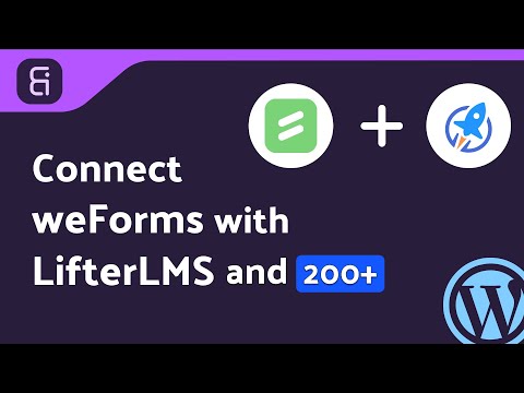 Integrating weForms with LifterLMS (enroll user in a course) Using Bit Integrations Plugin
