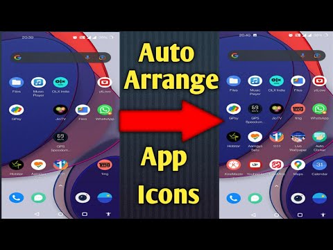 Auto arrange icon | Move Apps in Empty Space in Android Phone App Layout | Organize Scattered Apps hqdefault