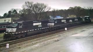 4 ns engine power move in Chesterton Indiana with a ns c40-9 engine