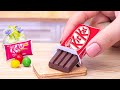 Amazing kitkat cake  delicious miniature rainbow kitkat chocolate cake decorating recipes