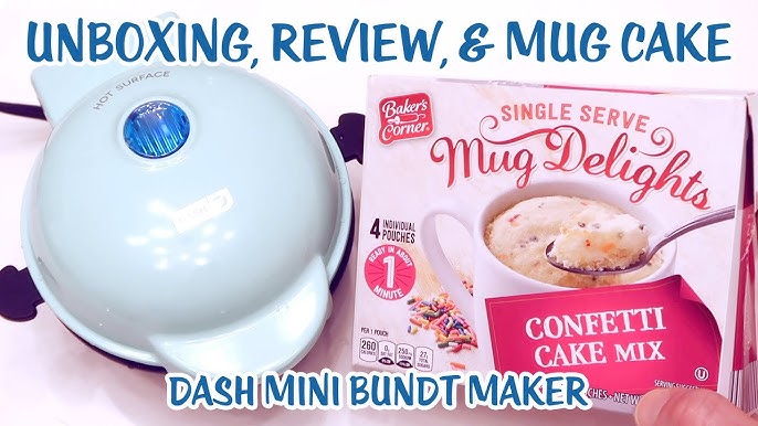 DASH Mini Bundt Maker Review 