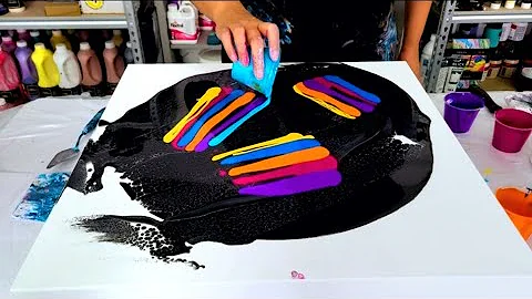 Wow!! The Lacing in this Painting is Unbelivable! ...