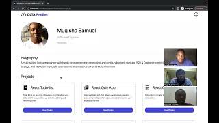 Group 2 DLTA Capstone Project: Frontend Development
