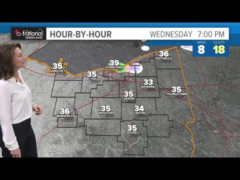 Cleveland area weather forecast: Slushy mix moves in Wednesday in Northeast Ohio