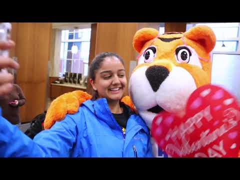 MEMPHIS, TN - MARCH 01: Memphis Tigers mascot Pouncer waives to