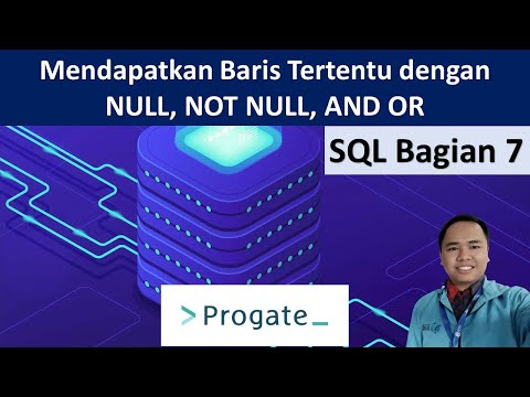 Video: Apakah null dan bukan null dalam SQL?