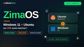 ZimaOS : la virtualisation enfin SIMPLE (Ubuntu 26.04 & Windows 11)
