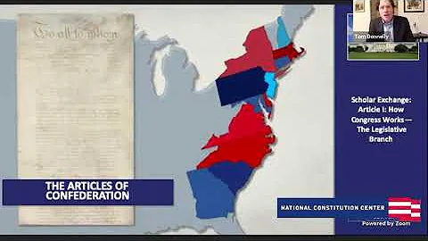 Scholar Exchange: Article I: How Congress Works (High school and college level)