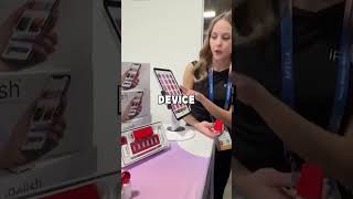 Ipolish Digital Color Changing Nails Cool Tech Gadget #shorts