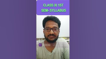Class 11 Geography Syllabus 1st Semester