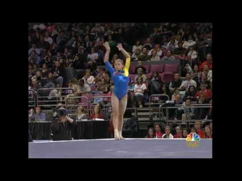 Jessica Lopez - Floor Exercise - 2008 Tyson Americ...