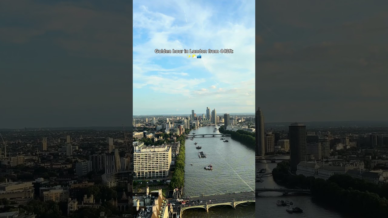Golden Hour on the London Eye