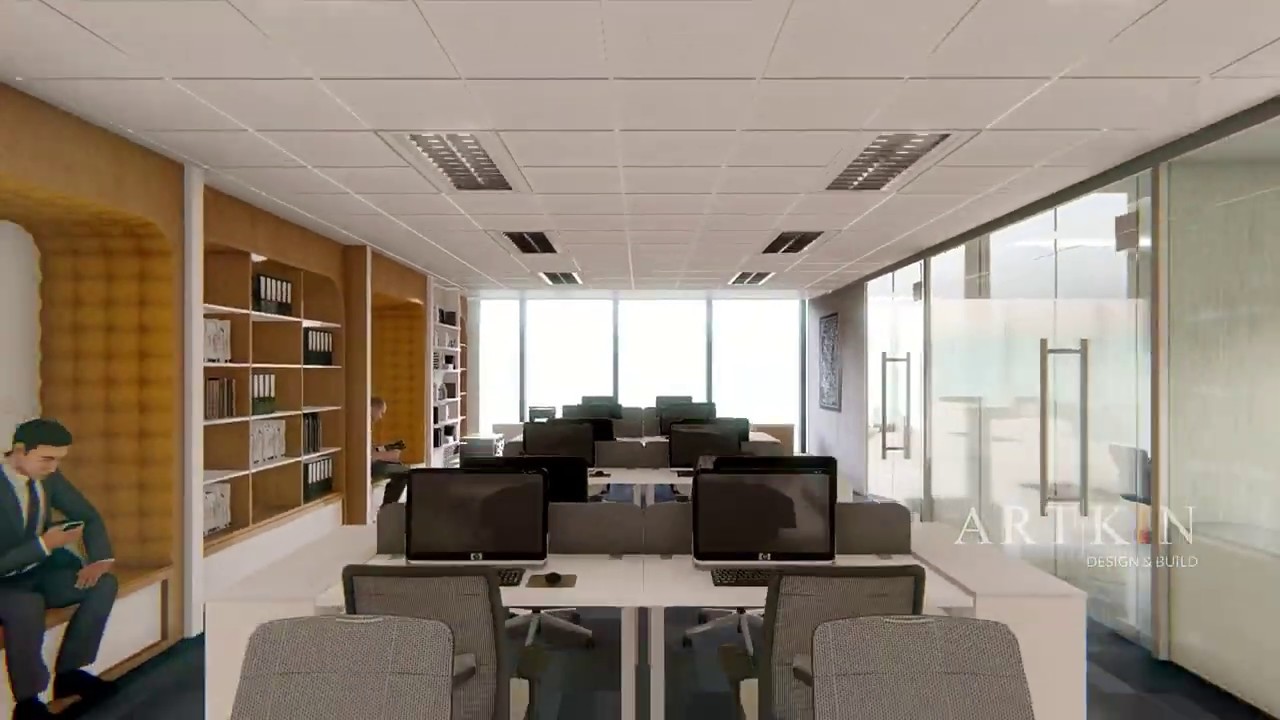 Office Interior Design - PT DER Seung International | 3D Design ...
