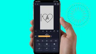 How to edit alight motion app in heart video.नाम लेखिएको भिडियो कसरी बनाउने 😍😍😍😍 screenshot 5
