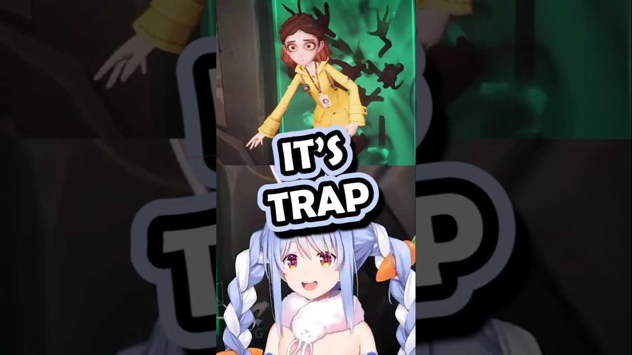 Pekora Fell Into A Trap Door  #vtuber #hololive #ぺこらいぶ #botan #lamy #nene #pekora