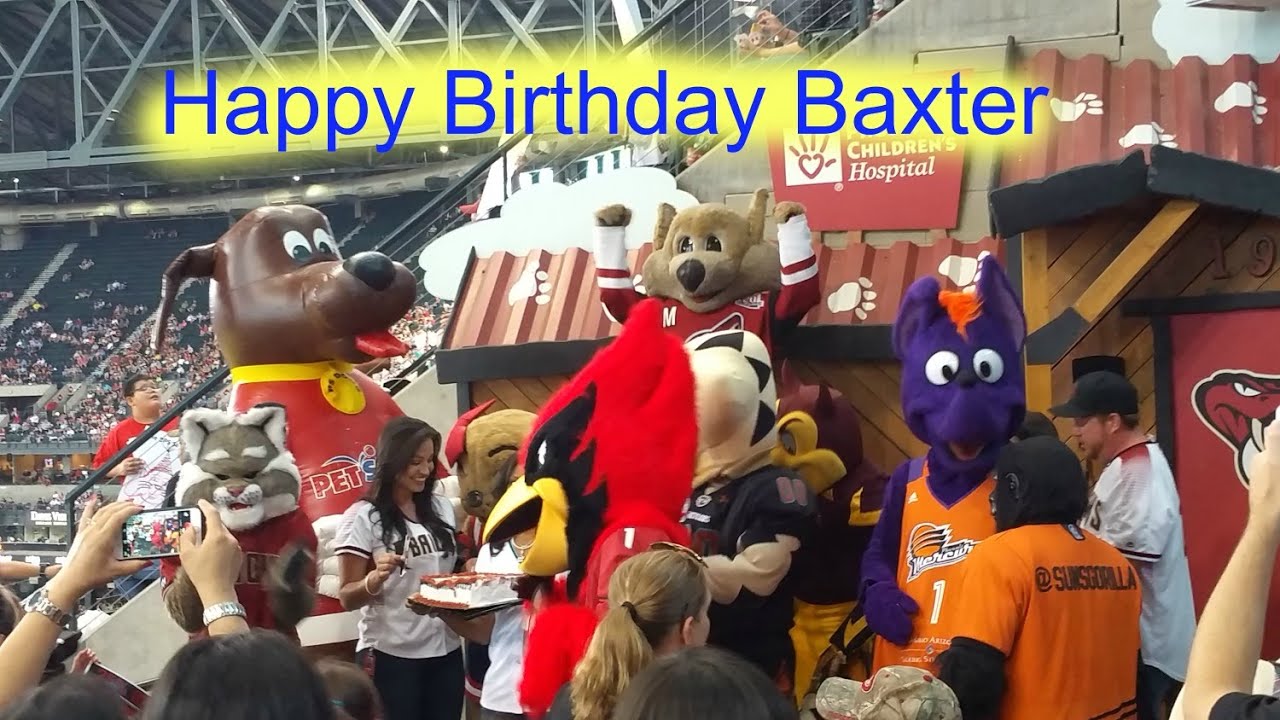 Baxter's Birthday Bash at Chase Field