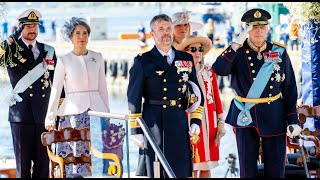 King Frederik X and Queen Mary from Denmark on state visit to Norway #Royals
