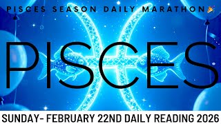 *PISCES* A SECRET IS REVEALED AND SNAPS YOU OUT OF OVERTHINKING, PISCES!! February 22nd Daily Tarot