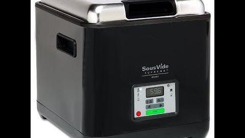 Sous Vide Supreme Demi Water Oven, Black, SVD-00101