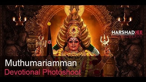Muthumariamman Alangaram | Harshadjee Studio | Devotional Photoshoot | ✆ 7305534201