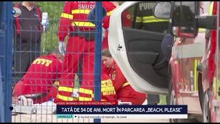 Stirile Kanal D - Tata de 54 de ani, mort in parcarea “Beach, please”. | Editie de seara screenshot 5