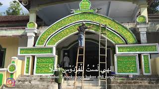 Pengecatan Majlis dzikir TQN kadu bongkok