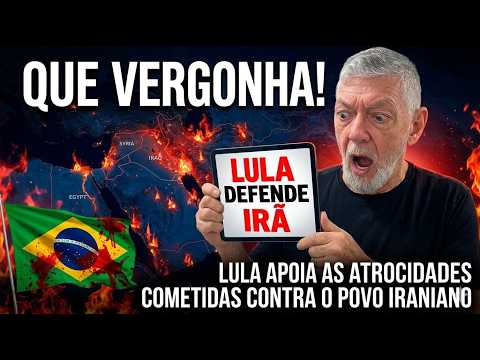LULA ABRAÇA AS ATROCIDADES DO IRÃ