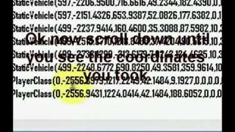 SAMP Server Scripting Tutorial # 3