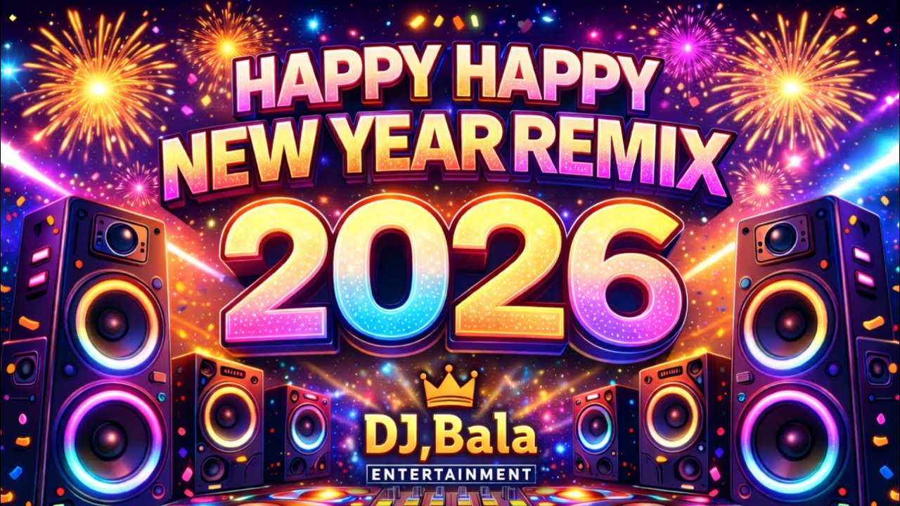Happy New Year song Remix 2026🔥 || DJ Bala Entertainment | New Year ...