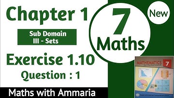 Class 7 math New Book Chapter 1  Exercise 1.10 Question 1   | class 7 math Ex 1.10 Q 1 