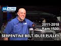 How to Replace Serpentine Belt Idler Pulley 2011-2018 Ram 1500 36L V6